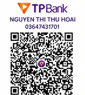 QR TPBank NGUYEN THI THU HOAI 03647431701